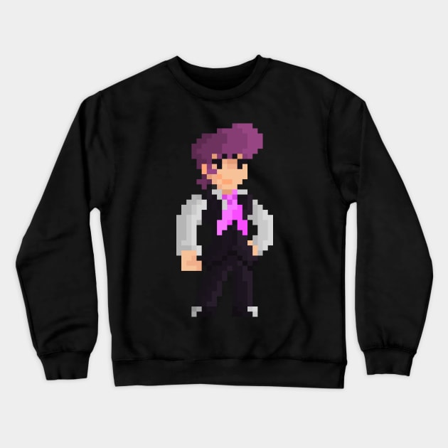 Pixel Lewis Crewneck Sweatshirt by namdecent